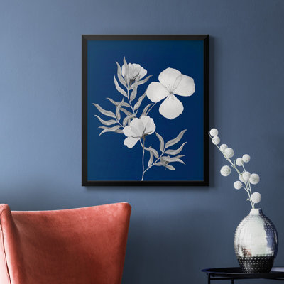 Indigo Sketch II Premium Framed Canvas - Ready to Hang