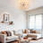 Caidenn 20'' Farmhouse Boho Caged Ceiling Fan with Light and Remote Control Included