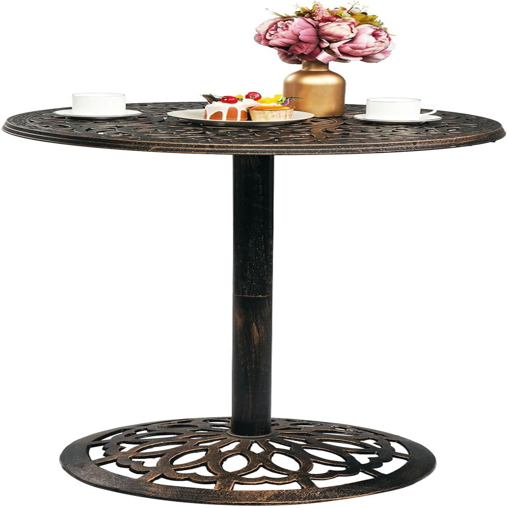 Alcott Hill Bar Table, Patio Height Bar Table Patio Dining Table