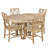 5-Piece Extendable Dining Table Set-115300080
