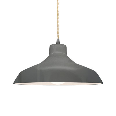 Fallon Ceramic Dimmable Pendant