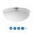 Mccully Glass LED Flush Mount-28676762-28676758