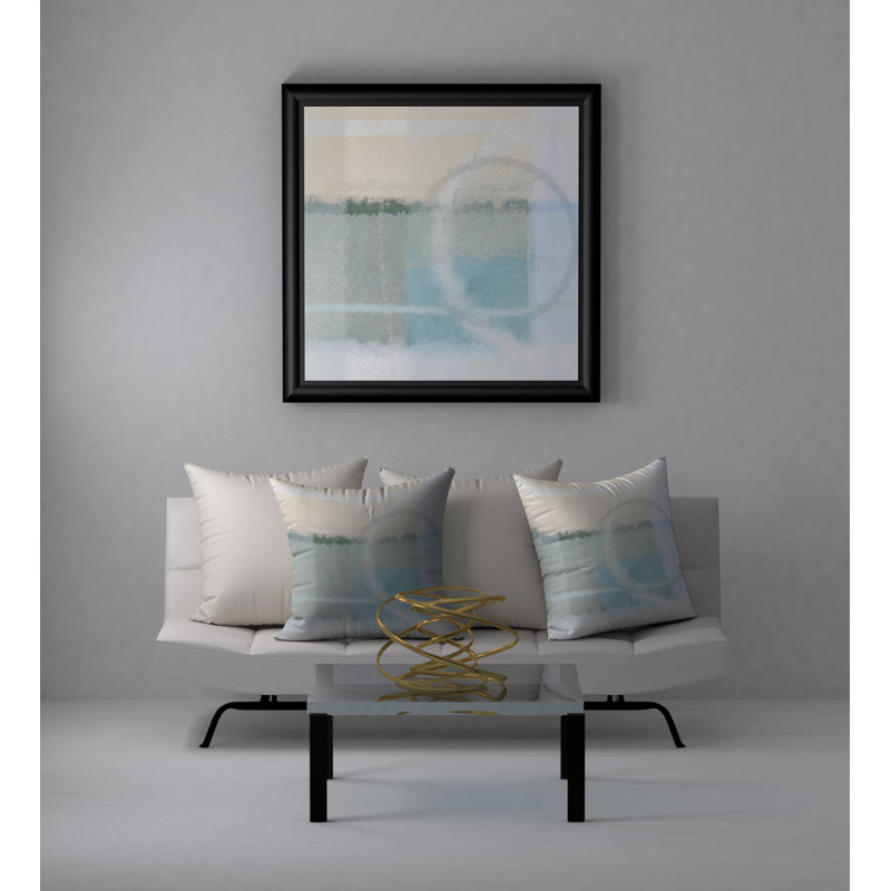 Reversible Throw Pillow, 24" x 24"