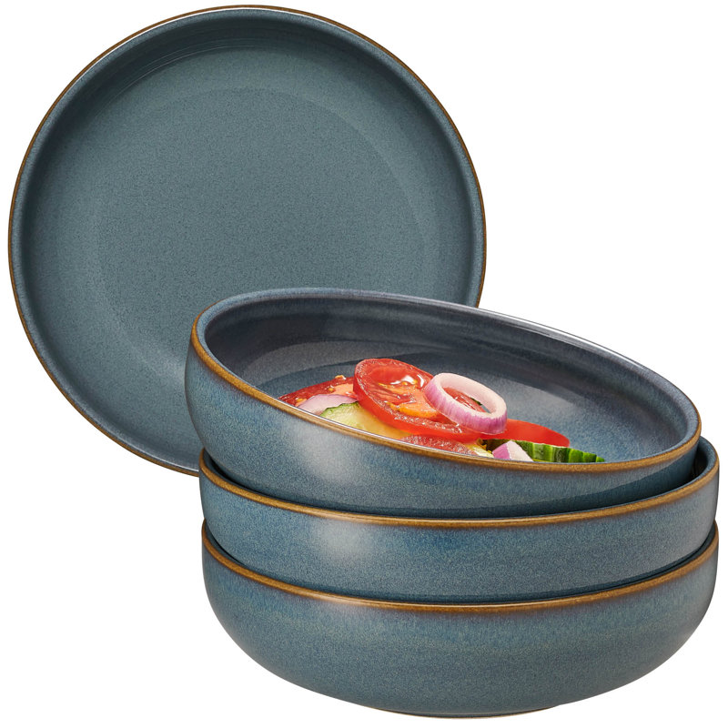 Bol à soupe Uno (ensemble de 4), Bleu