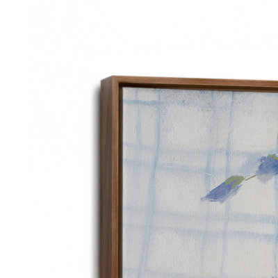 «Sweet Pea on Linen» par Carol Rowan, reproduction d'art