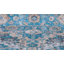 Tapis bleu / gris en chenille de style oriental Gutshall-832188382