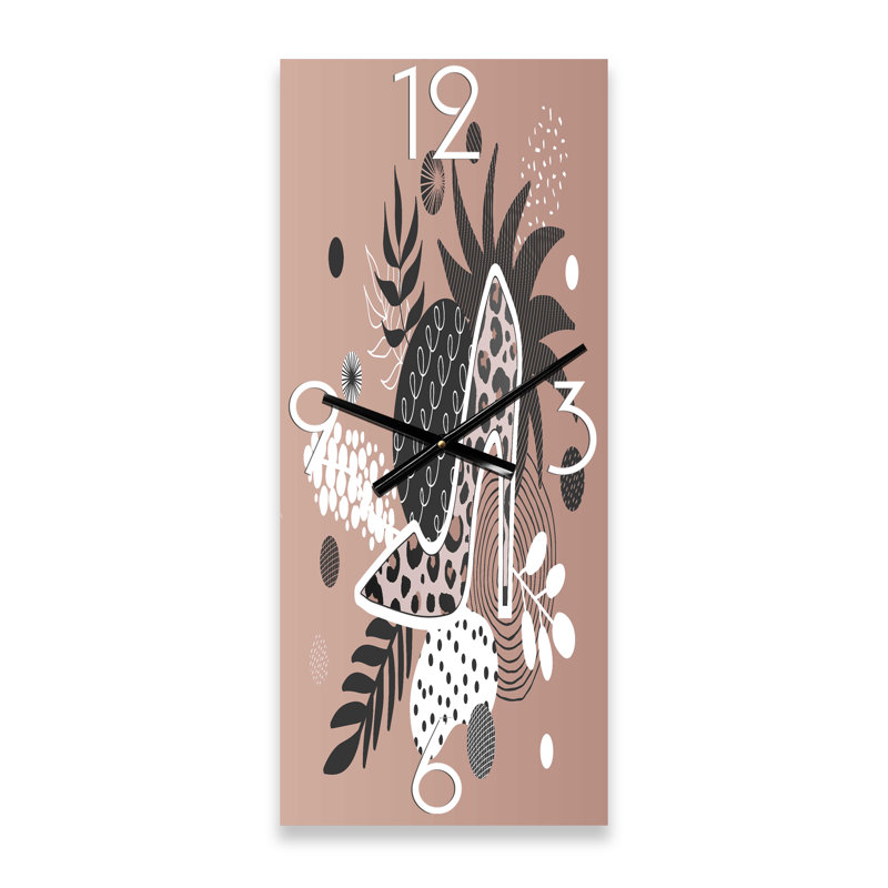 Horloge murale moderne Leopard, Grand