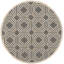 Tapis intérieur / extérieur gris foncé / beige Arneshia-20111145