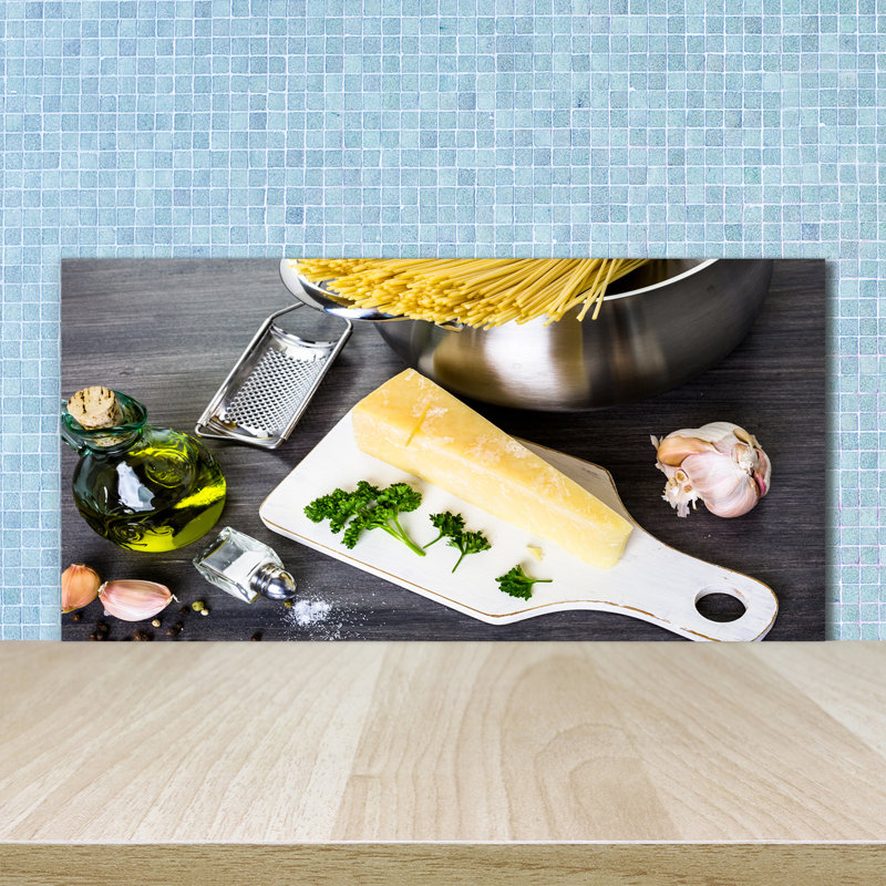 50cm W x 100cm L Glass Peel and Stick Panel