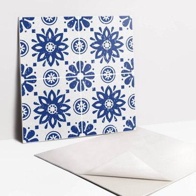 Aveer 30 x 30 cm PVC Tile in Navy