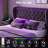 Komor Upholstered Storage Bed with Charging Station and LED Lights-966846-966844