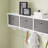 Huseyn Wall Mounted Coat Cubby Shelf with Hooks-160315283