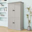 Armoire de cuisine autoportante avec 4 portes, 3 tiroirs et 6 tablettes de porte-130165535