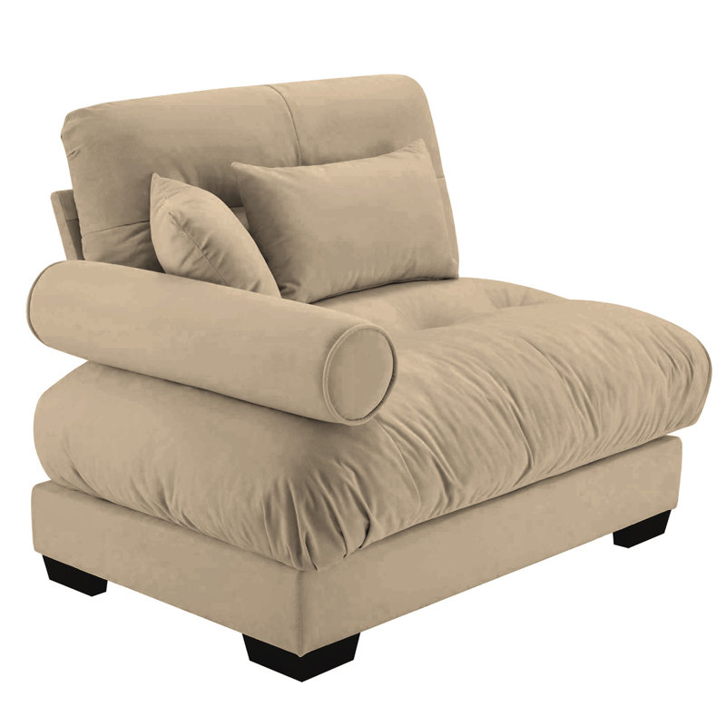 Milano Sofa LSF W/3 pillows - Beige