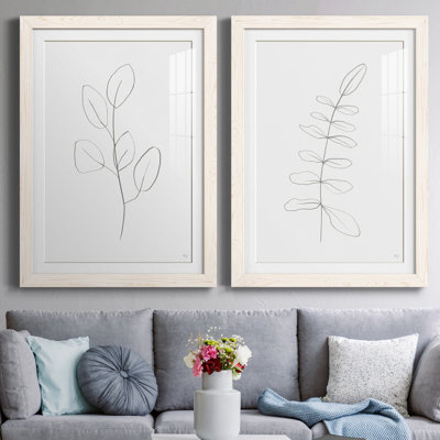 " Botanical Gesture III " 2 - Pieces