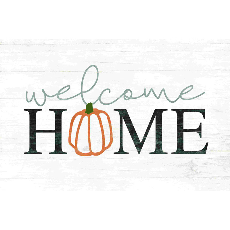 Welcome Home, H 32 po x l 48 po
