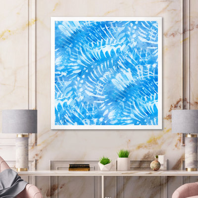 " Blue Whirling Snowflakes "