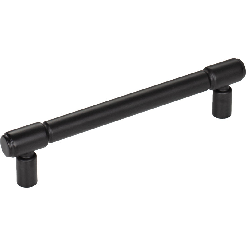 Clarence 12" Center to Center Bar pull, 5 1/16" Center to Center, Flat Black