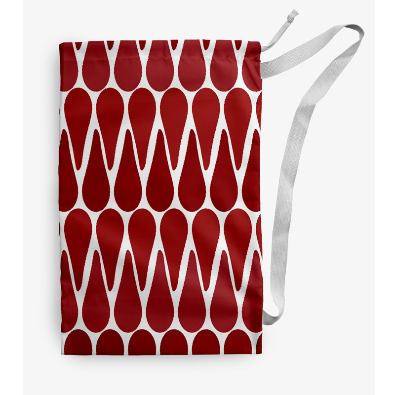 Sac à linge Watermelon Seeds, Rouge, Moyen (H 36 po x l 28 po)