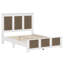 Lit plateforme en bois Farmhouse Modern-152328675-152328674