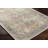 Behrens Kisner Oriental Machine Woven Polyester Area Rug in Rust-70927558