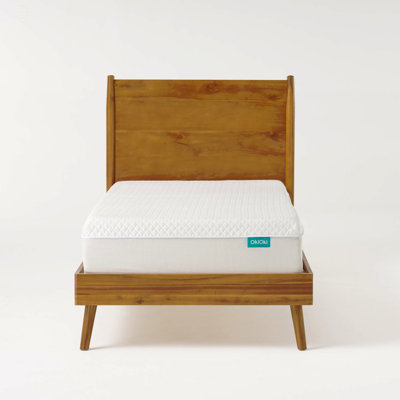 Lit plateforme en bois massif (lit simple), base robuste et installation facile