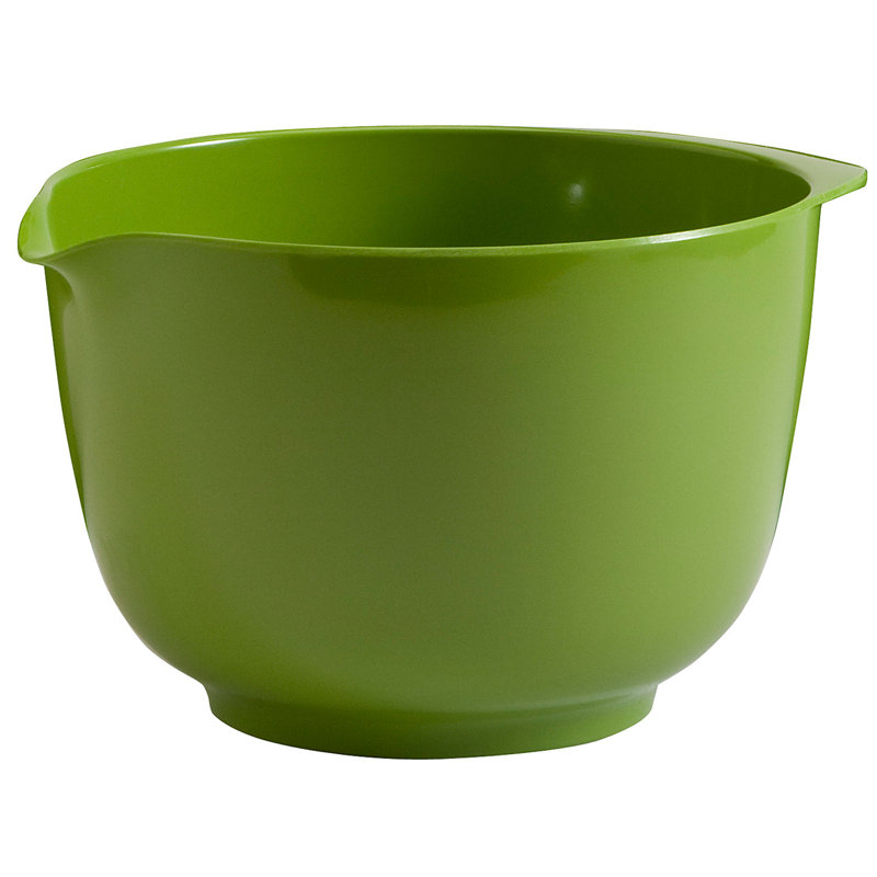 Melamine Mixing Bowl, Green, 6.95"