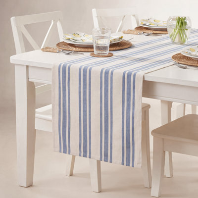 Weaver Cotton Rectangle Table Runnner