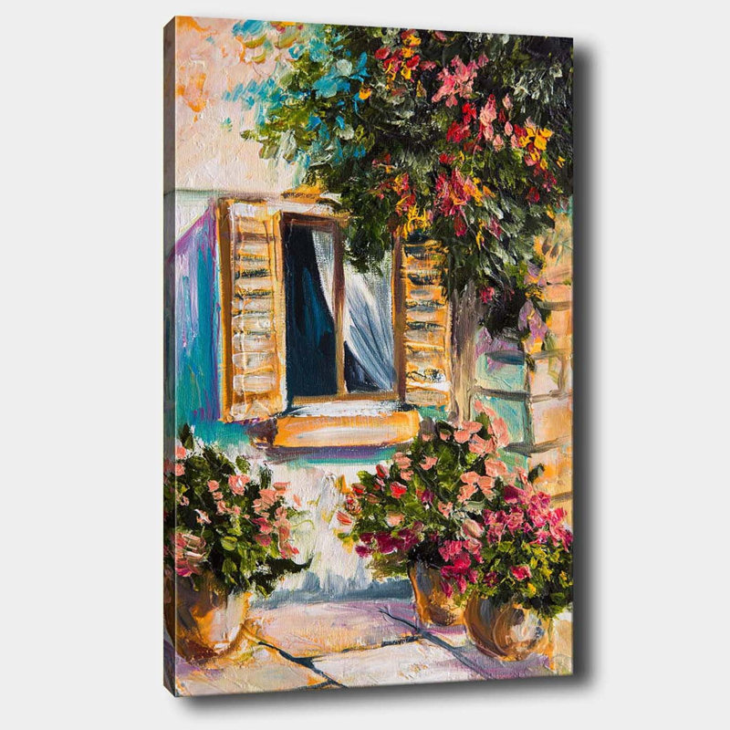 Peinture sur toile tendue