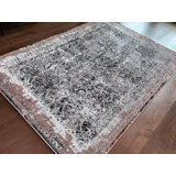 Rectangle Jayla Area Rug with Non-Slip Backing