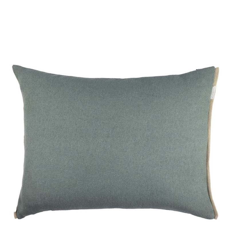 Carres Ombres Decorative Pillow, Moss