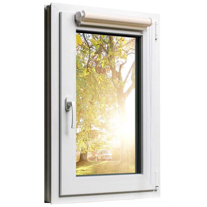 Blackout Roman Shade, 160cm L x 40cm W, Cream