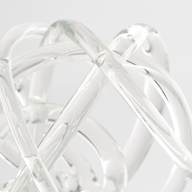 Sculpture sphère noueuse