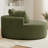 Bonelesss Oversized Round Chair Lounge Chaise Indoor, Upholstered Corduroy Deep Seat Cloud Large Circle Sofa Chair, No Assembly Required, Fluffy Modern Sleeper Sofa Bed for Reading, Living Room, Bedroom-1083334270