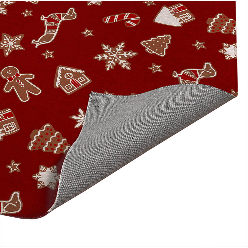 Paillasson d'intérieur Ginger All The Way, Rouge, L 36 po x L 60 po