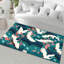 Élégant tapis non tissé à motif géométrique complexe, idéal pour un décor moderne ou un bureau-126123848