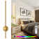 Gafia RGB Dimmable Aluminum LED Wall Sconce with 350 Degree Rotation and Memory Function