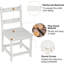 Ensemble de bureau et chaise d'étude avec huche, rangement et babillard