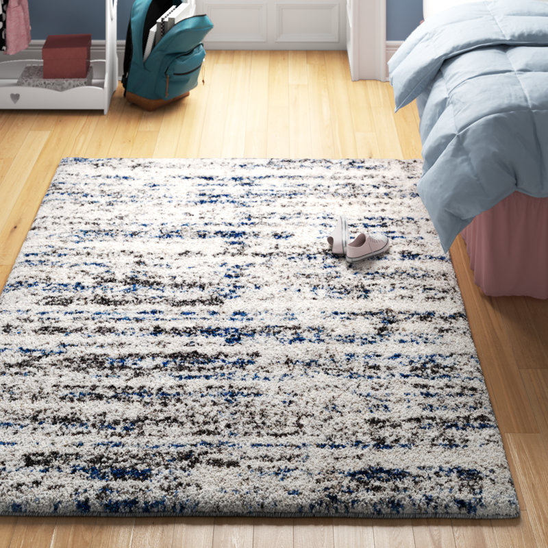 Greig Abstract Indoor Rug, Rectangle 5'3" x 7'