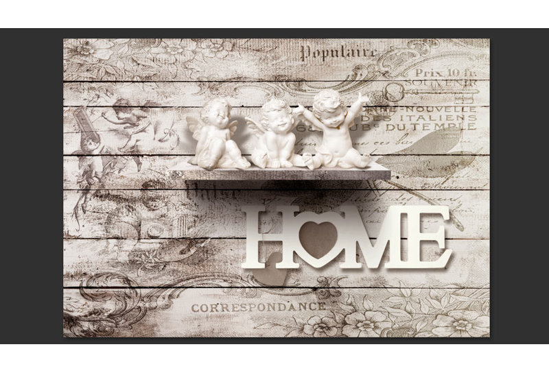 Letters From Heaven 2.8m x 400cm Wallpaper