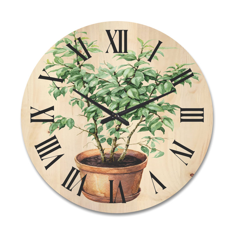Horloge murale Ficus, Très grand