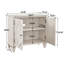 Buffet 33,6 "en bois rétro, blanc antique-1755474553-1755474555