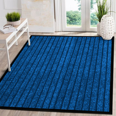 Jiyeon Heavy Duty Rubber Barrier Mat Non Slip Indoor/ Outdoor Door Mats Hallway Runner Rug Kitchen Rugs