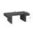 Dual-tier Shelving Mdf Vintage Industrial Table For Rustic Spaces