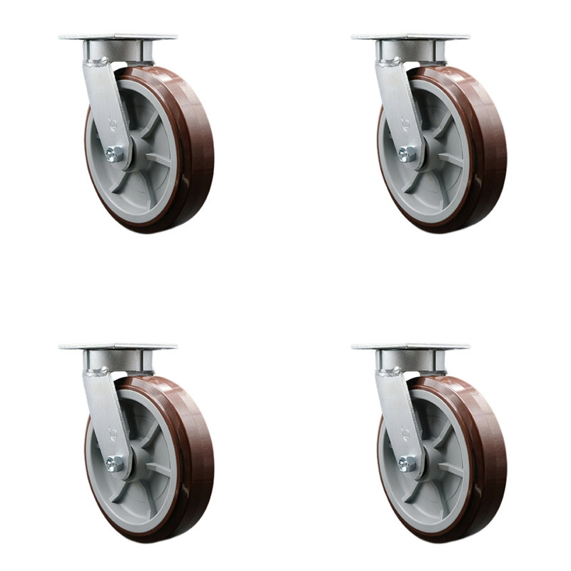 Très grand lit sur roulettes en polyoléfine