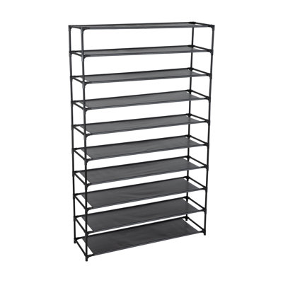 Burrier 50 Pair Shoe Rack