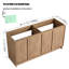 Solace 60 " Freestanding Standard Double Bathroom Vanity Base