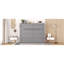 Lit escamotable double pleine grandeur, gris-1246383084-1246383087