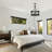 6 - Light Dimmable Caged Drum Chandelier