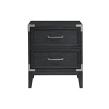 Rabe 24'' W Solid Wood Nightstand